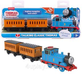 Паровозик Томас и друзья Моторизованный говорящий поезд Томас Thomas & Friends Motorized Train Talking Engine