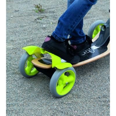 Самокат Smoby с металлической рамой четырехколесный Зеленый (750700) | Зображення 4