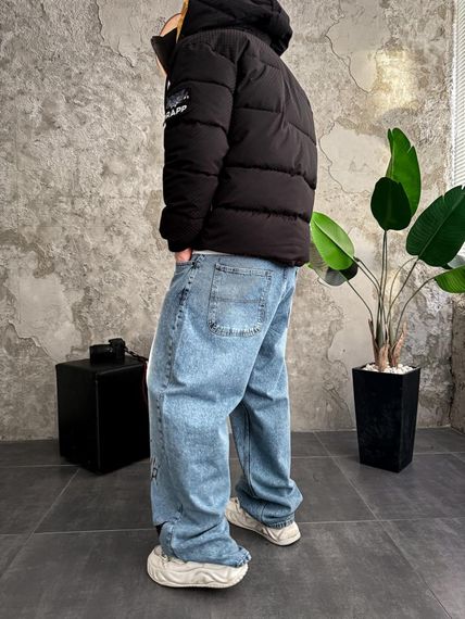 Пуховик DRAPP з патчем | Зображення 1