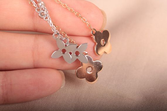Сережки из белого и красного золота | Зображення 5