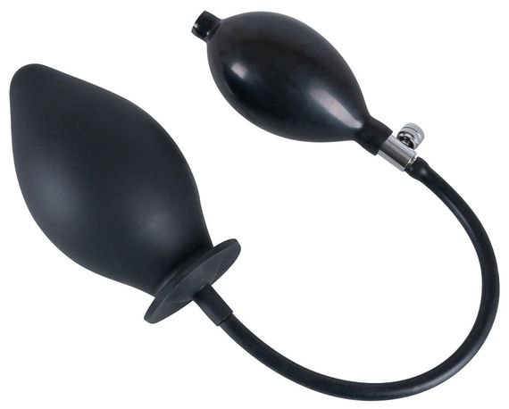 Анальна пробка - True Black Inflatable Anal Plug | Зображення 3