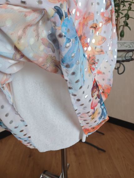 Сарафан жіночій у квітковий принт сукня | Зображення 2