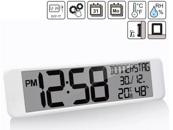 Годинник настінний Technoline WS8120 White (WS8120) | Зображення 1