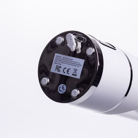 Портативний блендер для смузі на акумуляторі 450 мл 25 Вт USB Білий HP-11-10W | Зображення 2