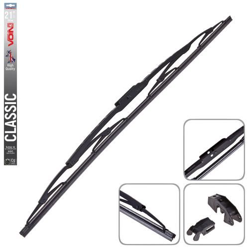 Щітки склоочисника VOIN-605-21 каркасні VOIN-21" 530 мм (TP405-SW-21") CLASSIC