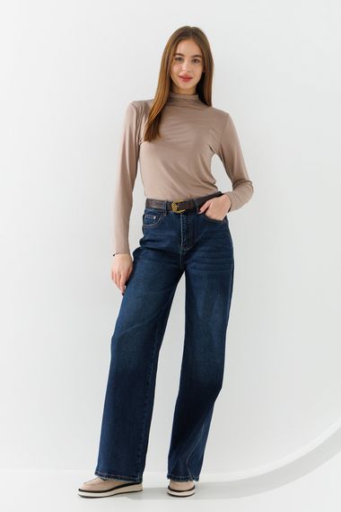 Гольф однотонний жіночий Jia Ying 9829 L Капучино shop (2000990900210) | Зображення 1