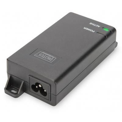 Адаптер PoE Digitus PoE+ 802.3at, 10/100/1000 Mbps, Output max. 48V, 30W (DN-95103-2) | Зображення 1