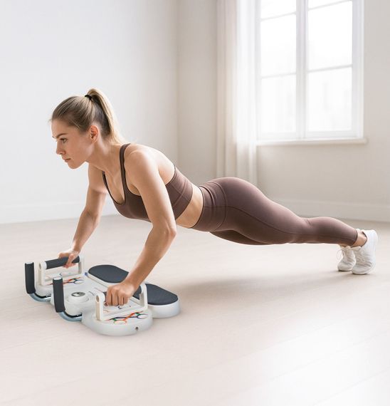 Доска для отжиманий Gymtek Multi Push Up Board белый | Зображення 3
