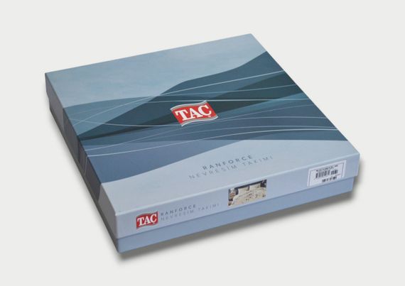 Постельное белье TAC Ranforce 200×220 см Kiara | Зображення 4