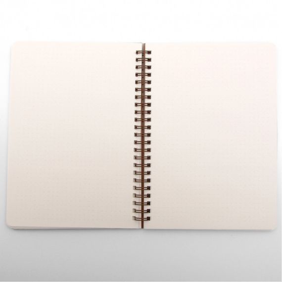 Блокнот "Монстера" еко крафт-картон 11119-Т-KR А5 на пружині | Зображення 3