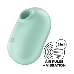 Вакуумный стимулятор с вибрацией Satisfyer Pro To Go 2 Mint Sex Aura