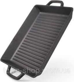Сковорода-гриль чугунная Fissman Naestved 32.5х27х4см с литыми ручками FN-4136