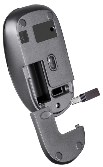 Мишка Defender Wave MM-995 Silent Wireless Black (52995) | Зображення 3