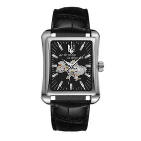 Чоловічий годинник Awarder 053 Де би не був Silver-Black