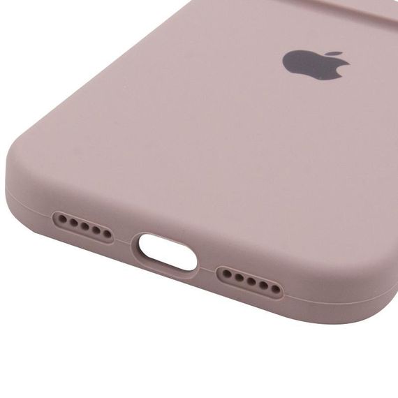Чохол Silicone Case Full Camera Protective (AA) для Apple iPhone 17 Pro Max (6.9") Сірий / Lavender | Зображення 4