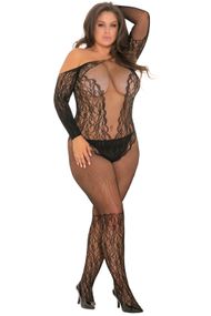 Комбінезон MAKE YOU MELT BODYSTOCKING PLUS SIZE