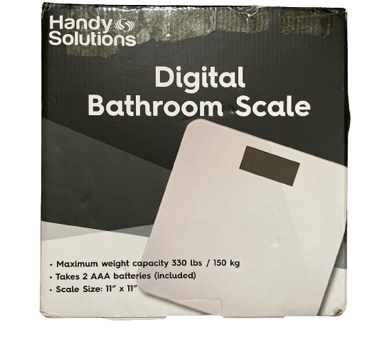 Ваги електронні підлогові побутові для зважування тіла HANDY SOLUTIONS DIGITAL BATHROOM SCALE домашні ваги | Зображення 4