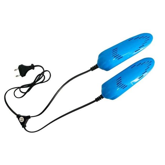 Электрическая сушилка для обуви SHOES DRYER, 220V / Электросушилка для сушки обуви. Цвет: голубой FK-38 | Зображення 2