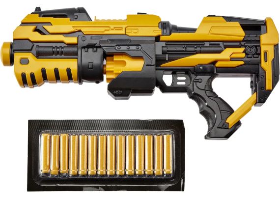 Бластер ZIPP Toys FJ1056 (14 патронів). Колір: жовтий | Зображення 6