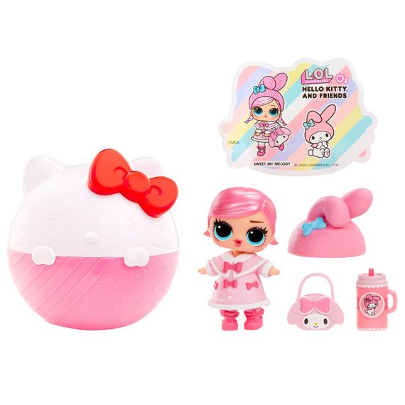 Дитячий ігровий набір із лялькою серії "Loves Hello Kitty" - Hello Kitty та друзі L.O.L. Surprise! 523840 | Зображення 5