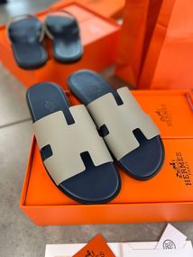 Сланці Hermes Izmir Blanc De Paris/Bleu Celeste чоловічі ob420
