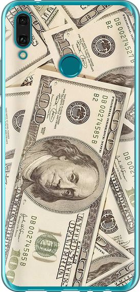 Чехол на Huawei Y9 2019 Доллары "3016u-1602-17620"