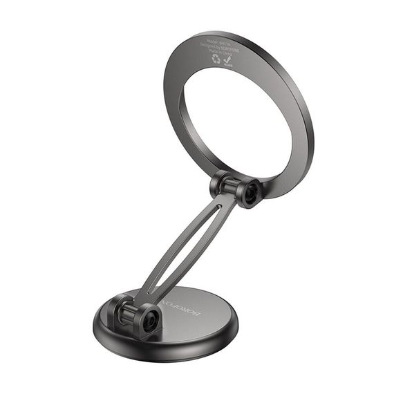 Автотримач Borofone BH114 Magnetic For IP Колір Сiрий | Зображення 5