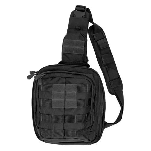 Тактична сумка-кобура 5.11 Tactical RUSH MOAB 6 Sling Pack 11L Колір Black компактна однолямкова сумка із системою MOLLE для EDC