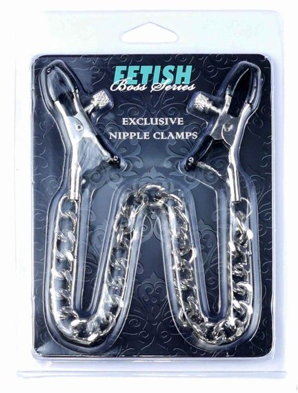 Затискачі для сосків Fetish Boss Series - №9 Exclusive Nipple Clamps, BS6100017 sexstyle | Зображення 4