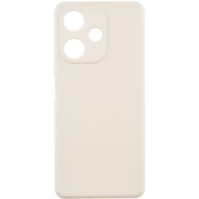 Силиконовый чехол Candy Full Camera для Infinix Hot 30i Бежевый / Antique White