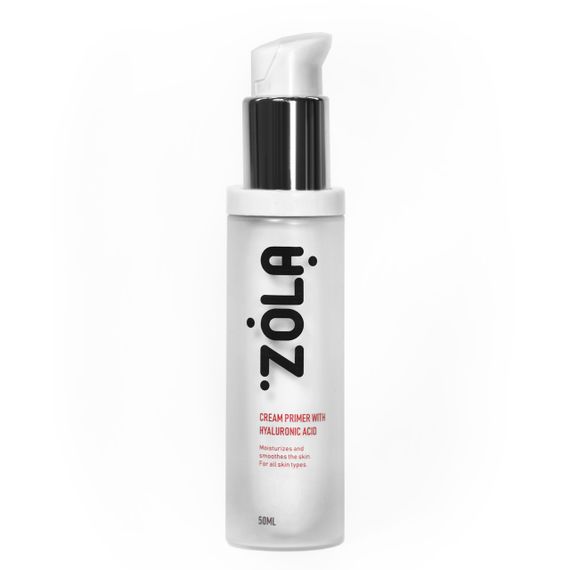 Крем праймер з гіалуронової кислотою ZOLA CREAM PRIMER WITH HYALURONIC ACID (50 ml)