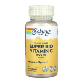 Вітамін С Solaray Super Bio Vitamin C 1000 мг 60 капсул