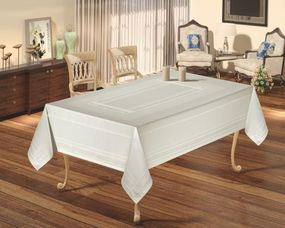 Скатертина "Verolly" 160/220см Крем