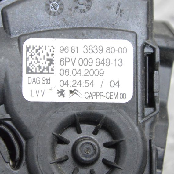 Педаль газу Citroen C3 Picasso 2009-2016 Педаль акселератора Сітроен ц3 Пікассо 9681383980 6PV00994913 | Зображення 3