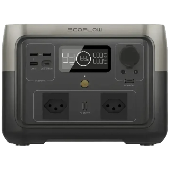 EcoFlow RIVER 2 MAX Switzerland Version 500Вт Портативне джерело живлення