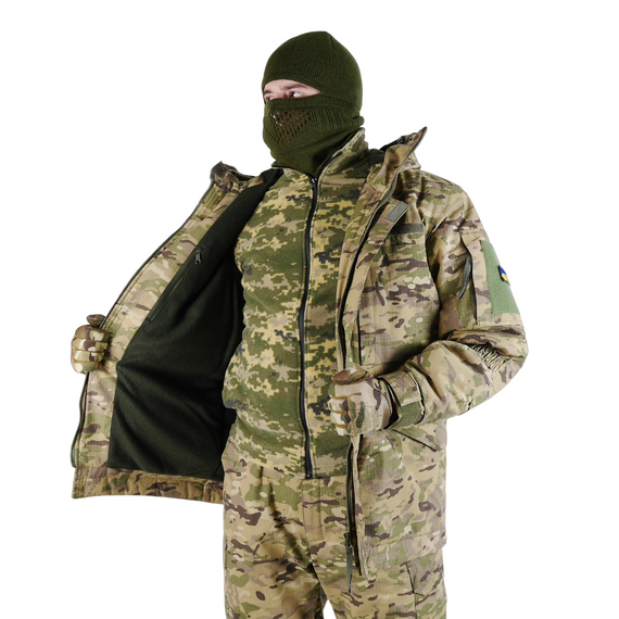 Зимовий костюм бушлат+штани мультикам розміри (64-66) | Зображення 6