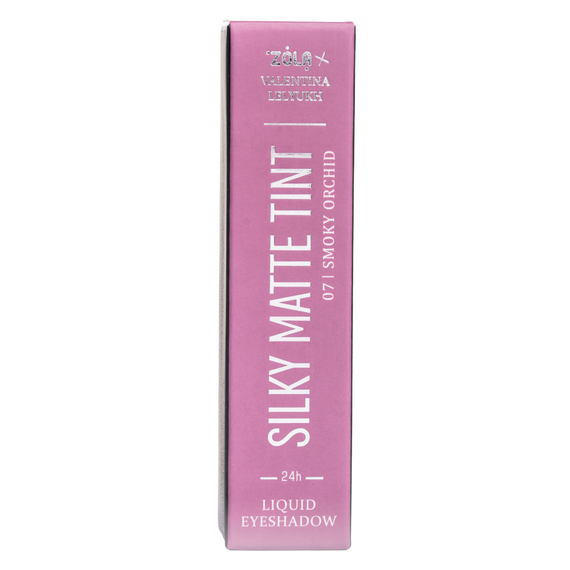 Рідкі тіні для повік ZOLA x Valentina Lelyukh Silky Matte Tint - 07 Smoky Orchid (3.2 g)
