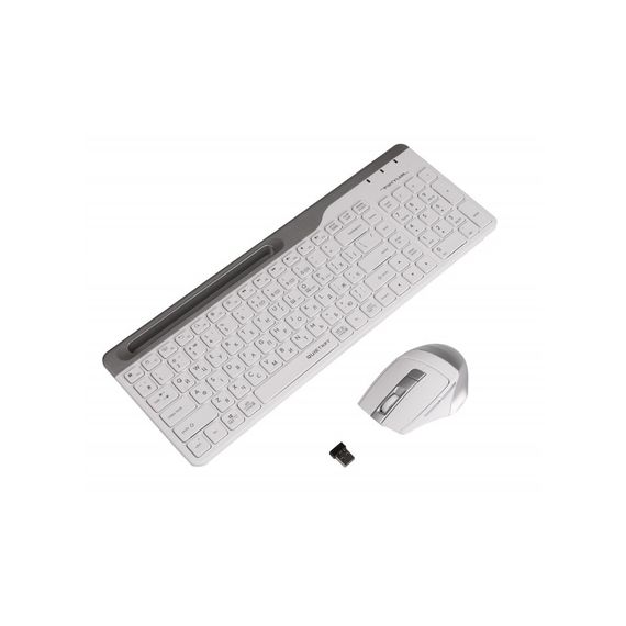 Комплект A4Tech FB2535C Wireless/Bluetooth Icy White (FB2535C Icy White) | Зображення 3