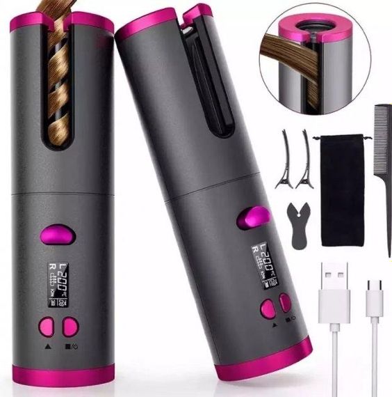 Бездротовий стайлер плойка для волосся Ramindong Hair curler RD-060 автоплойка для завивки | Зображення 7