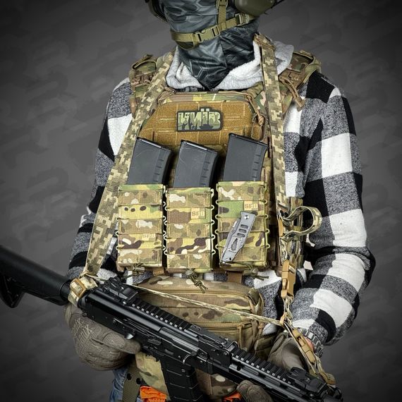 Ремінь збройовий триточковий RAGNAROK "Hel" Gen.II sling Піксель | Зображення 3