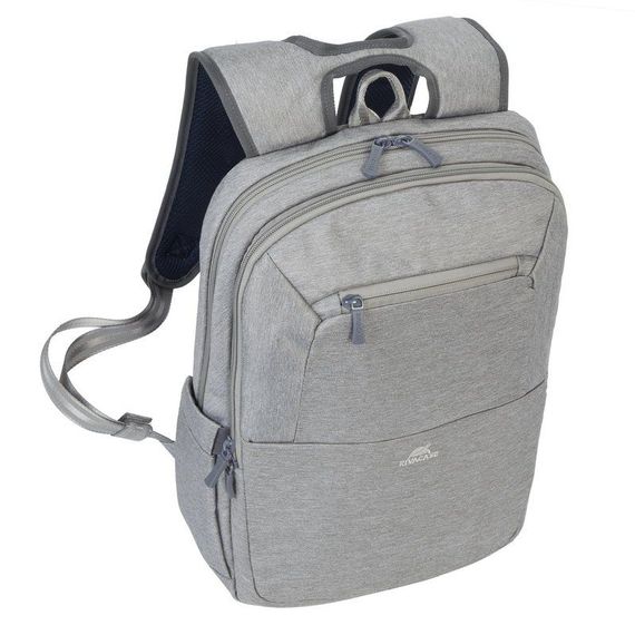 Рюкзак городской Rivacase 7760 / Grey 29х43х14.5 см серый | Зображення 2