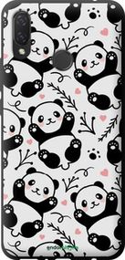 Чохол на Huawei P Smart Plus Панди "4318b-1555-2448"