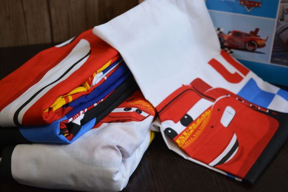 Постельное белье TAC Disney 160×220 см Cars Race | Зображення 2