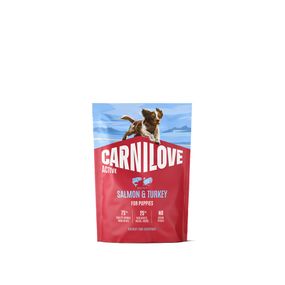 Корм сухий Carnilove Active Salmon & Turkey Puppy для цуценят лосось та індичка 1,5 кг