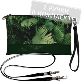 Клатч через плече 25x15 см (KL_GL_ORG010_TZE)