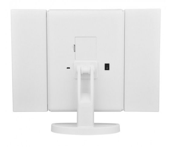 Потрійне дзеркало для макіяжу з підсвічуванням. OZ-469 Колір рожевий | Зображення 8