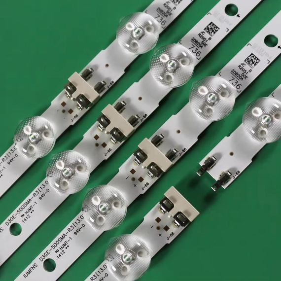 LED підсвітка Samsung TV 50" D3GE-500SMA-R3 D3GE-500SMB-R2 2013SVS50_3228N1_B2_L08_REV1.7 8шт. | Зображення 2