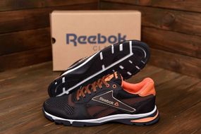 Кросівки літні Reebok сітка колір жовтогарячий , чорний