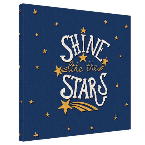 Картина на полотні 50х50 Shine like the stars (H5050_16L023)