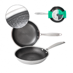 Сковорідка d30см а/п PFLUON з захисною насічкою 9090-30 S&T